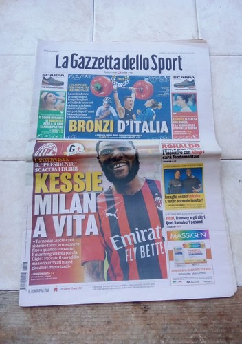 Gazzetta dello sport prima - dello,