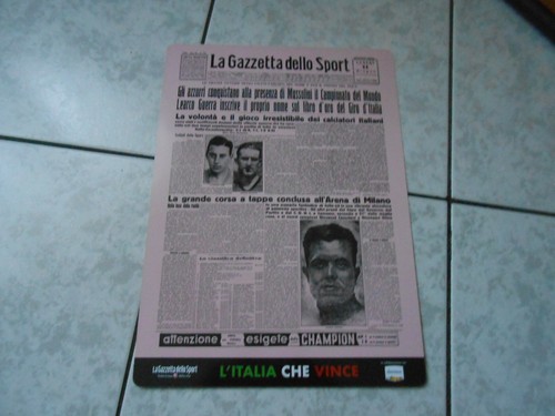 Poster fronte retro - fronte, e