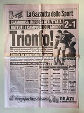 POSTER PRIMA PAGINA GAZZETTA
