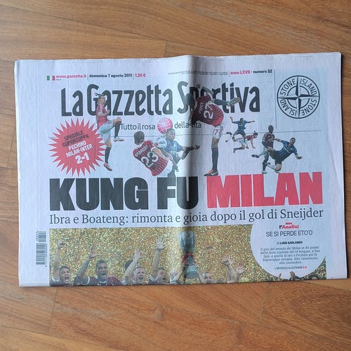 Gazzetta dello sport milan - gazzetta,