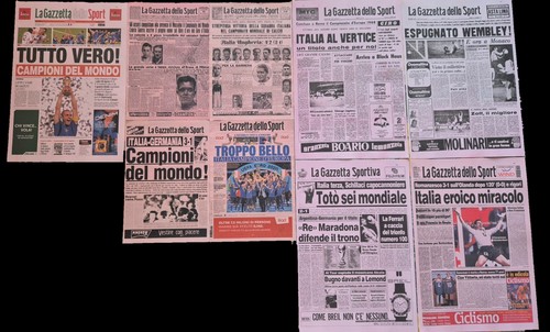 Prime pagine gazzetta - pagine, dello