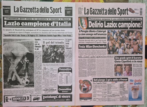 Prime pagine gazzetta dello - pagine,