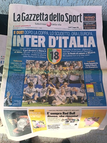 Gazzetta dello sport prima - la,